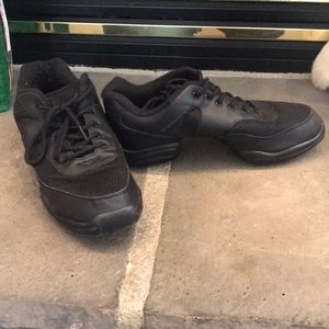 Black Split sole Hip Hop shoes